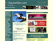 Tablet Screenshot of equinesite.net